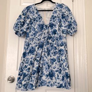 Puff short sleeve Abercrombie dress